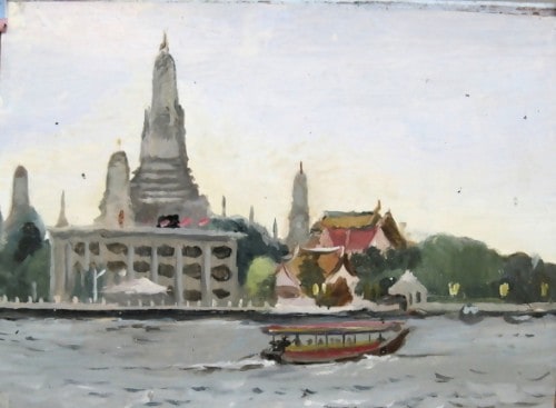 Chao Praya River, Bangkok, Thailand