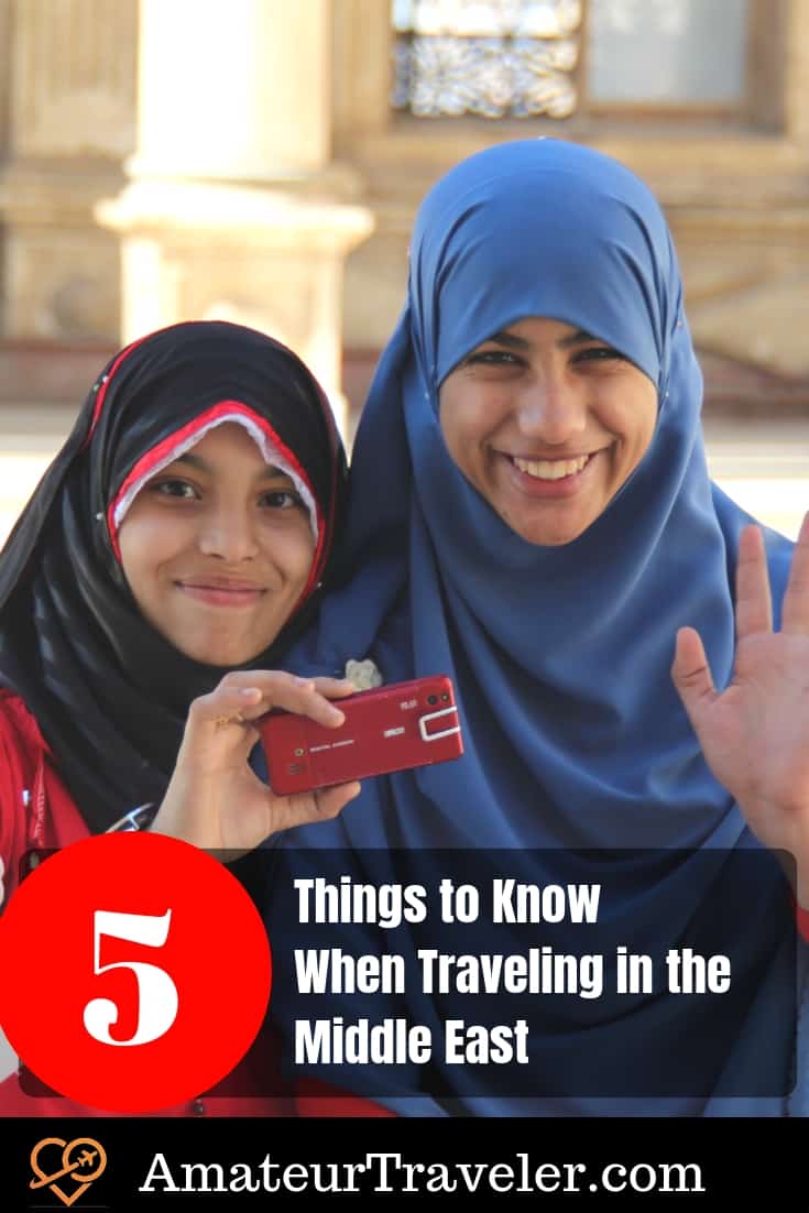 5 Things to Know When Traveling in the Middle East #travel #middleeast #muslim #islam