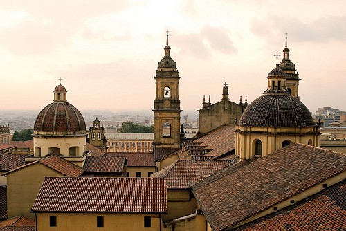 Roofs of La Canderalia, Bogot?