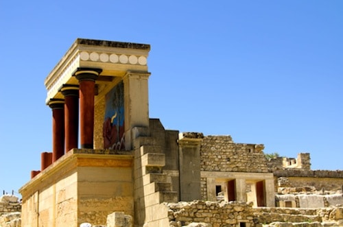 the Palace of Knossos