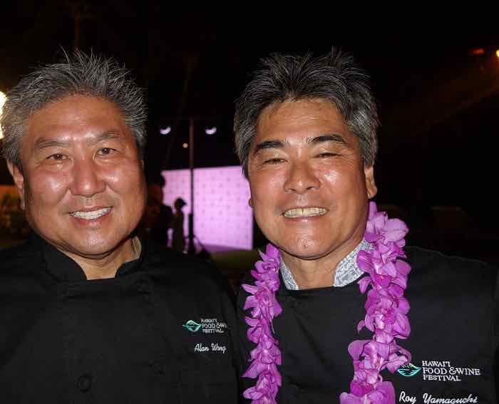 Chefs Alan Wong and Roy Yamaguchi