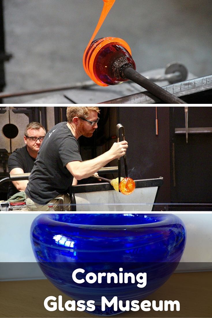 The Corning Glass Museum is an art museum, history museum, tech museum and hands-on create your own glass museum.