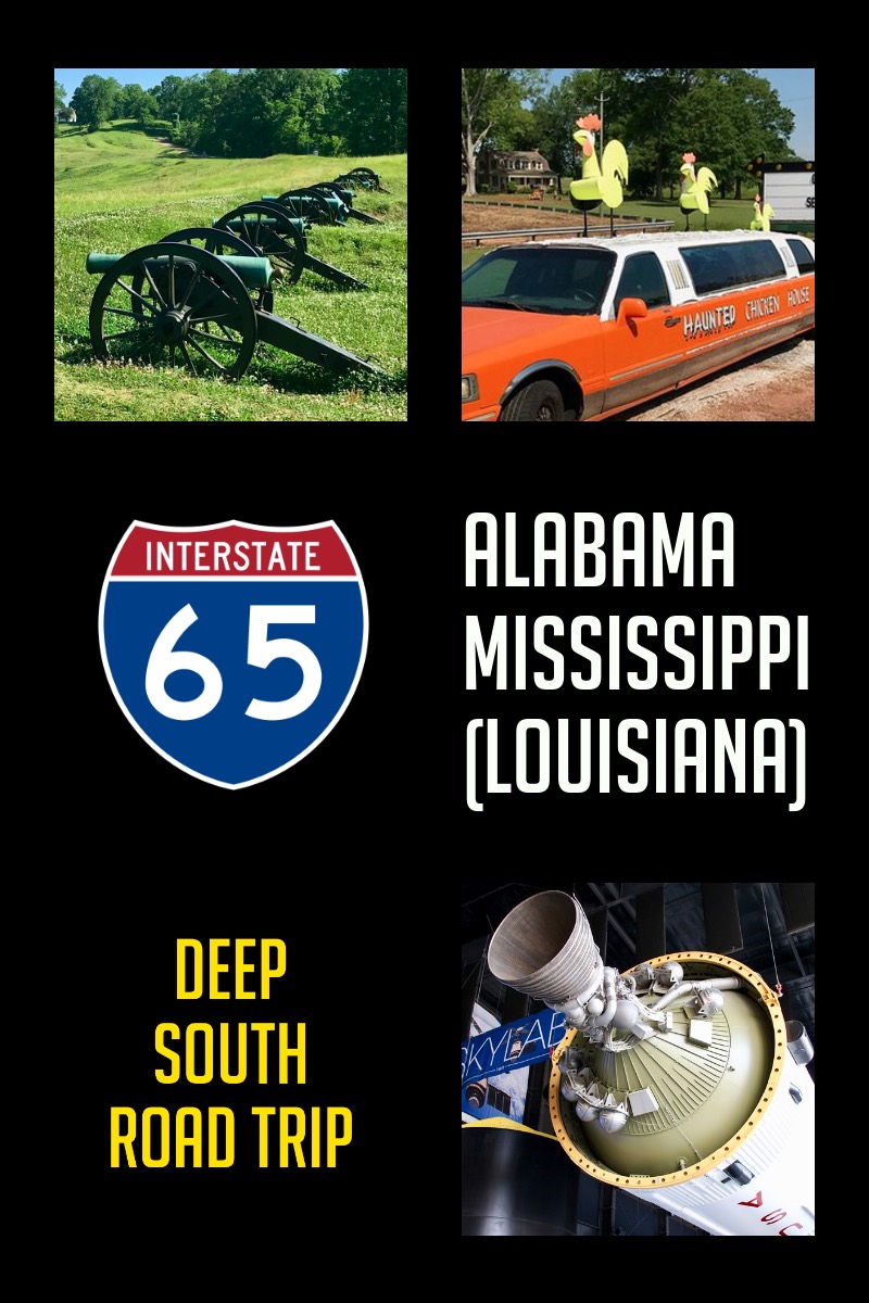 Deep South America Road Trip (Alabama, Mississippi and Louisiana) - beaches, battlefields, civil rights, civil war, rockets and haunted chicken coops #travel #roadtrip #usa #alabama #mississippi #Louisiana #trip #vacation #national-parks #usa #america #united-states #history #cities