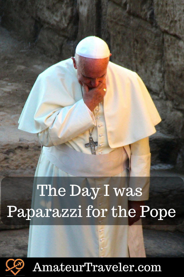 My Day as Papal Paparazzi