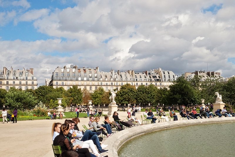 Jardin du Luxembourg in Paris, France