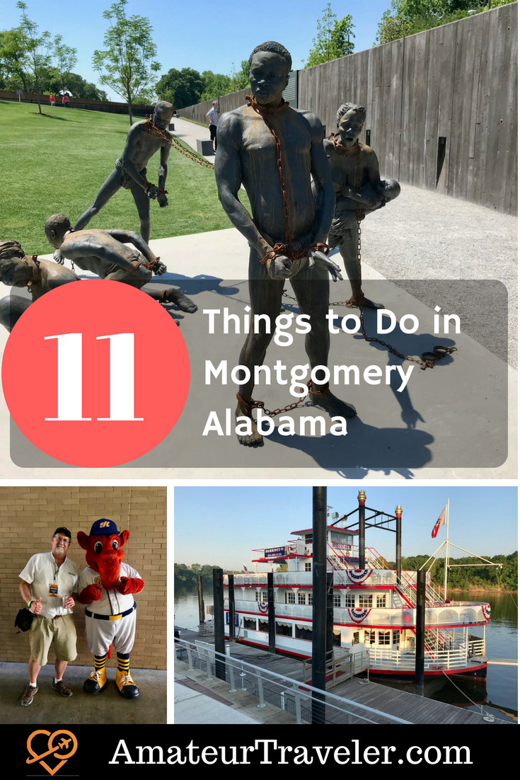 11 Things to Do in Montgomery Alabama #travel #montgomery #alabama #museum #civil-rights #baseball