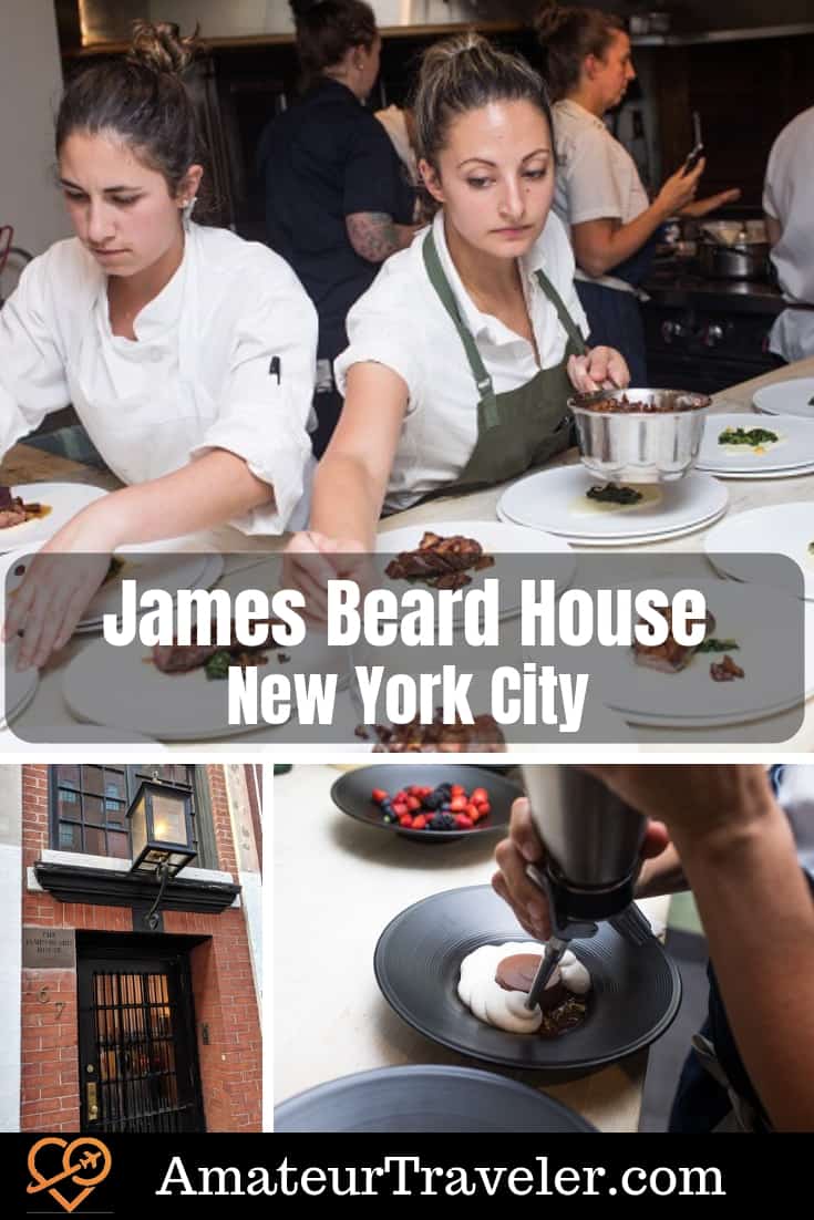 Dining at the James Beard House, New York City - A Culinary Travelers Dream #food #travel #nyc #new-york #new-york-city #james-beard #chef