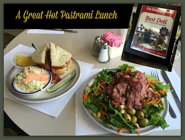 Lunch at Abe's Kosher Delicatessen and Restaurant - Scranton