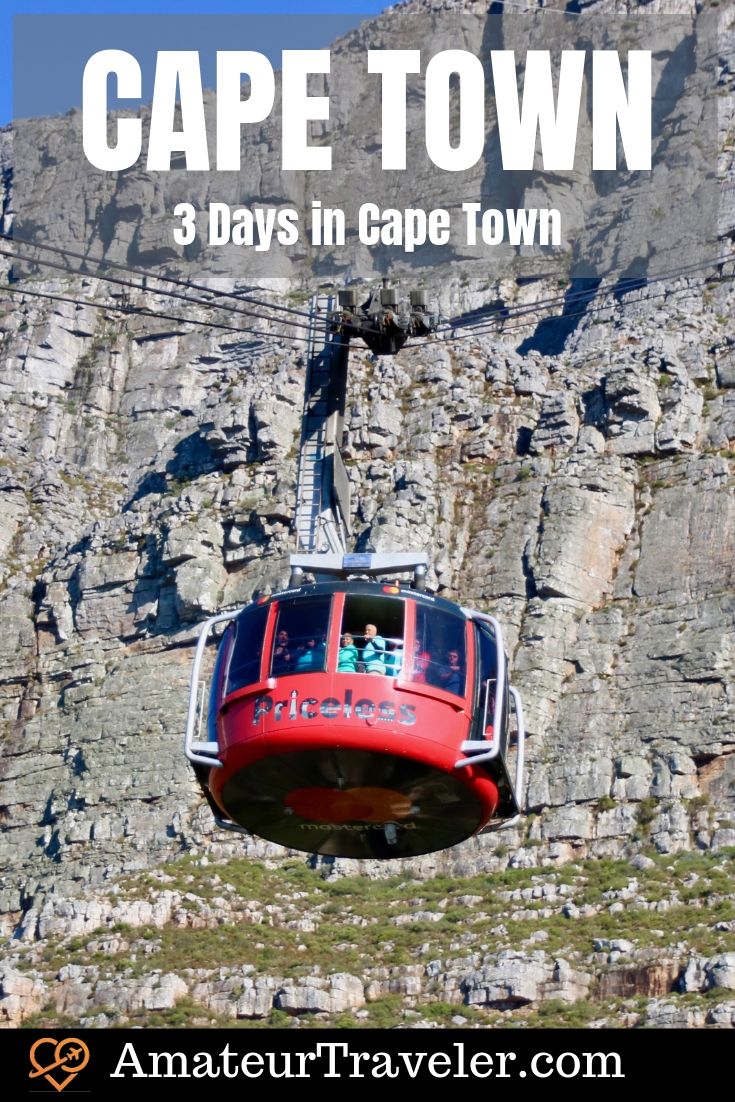 3 Days in Cape Town - A Cape Town Itinerary | What to do in Cape Town #travel #trip #vacation #cape-town #winelands #south-africa #africa #robben-island #table-mountain #what-to-do-in #itinerary #things-to-do-in #wine #beach #hotels #wineries