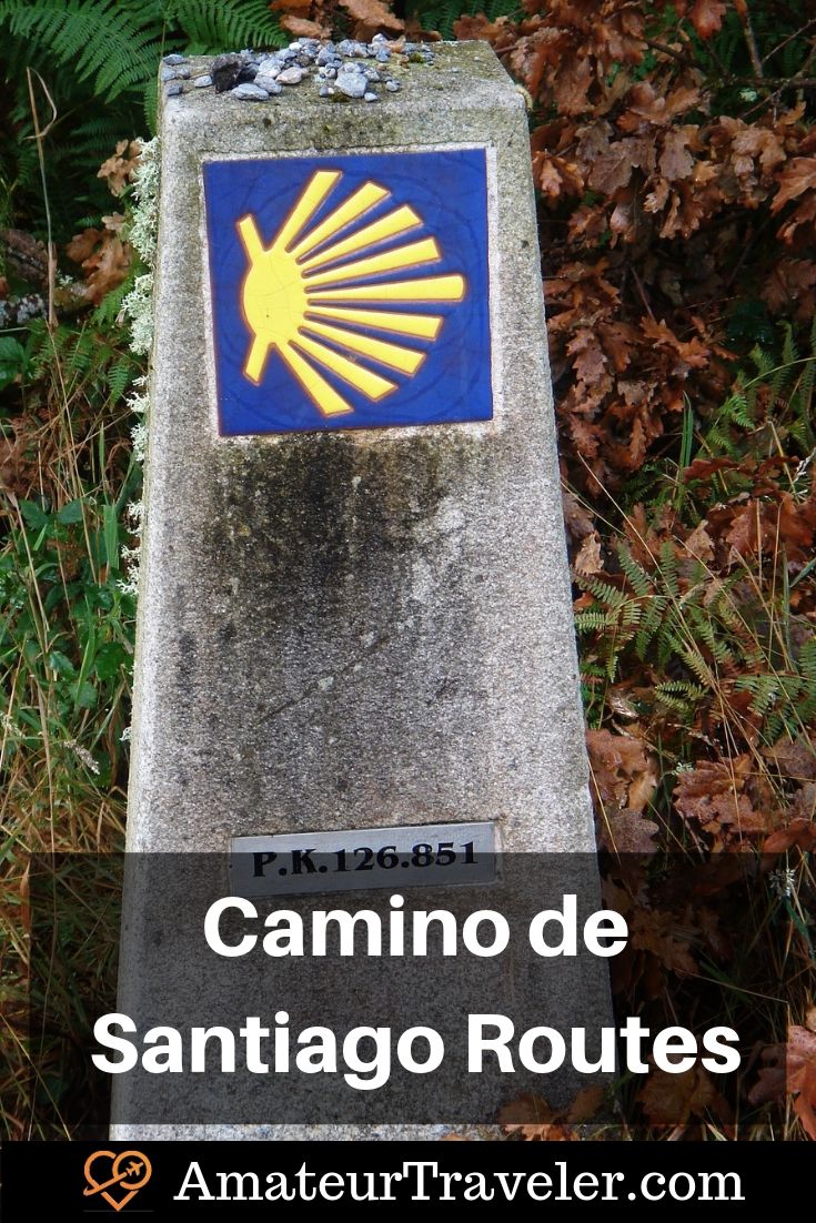Camino de Santiago Routes in Spain - 8 Most Popular Routes #travel #trip #vacation #spain #camino #de-santiago #camino-de-santiago #trail #route #spain #portugal #trek #hike