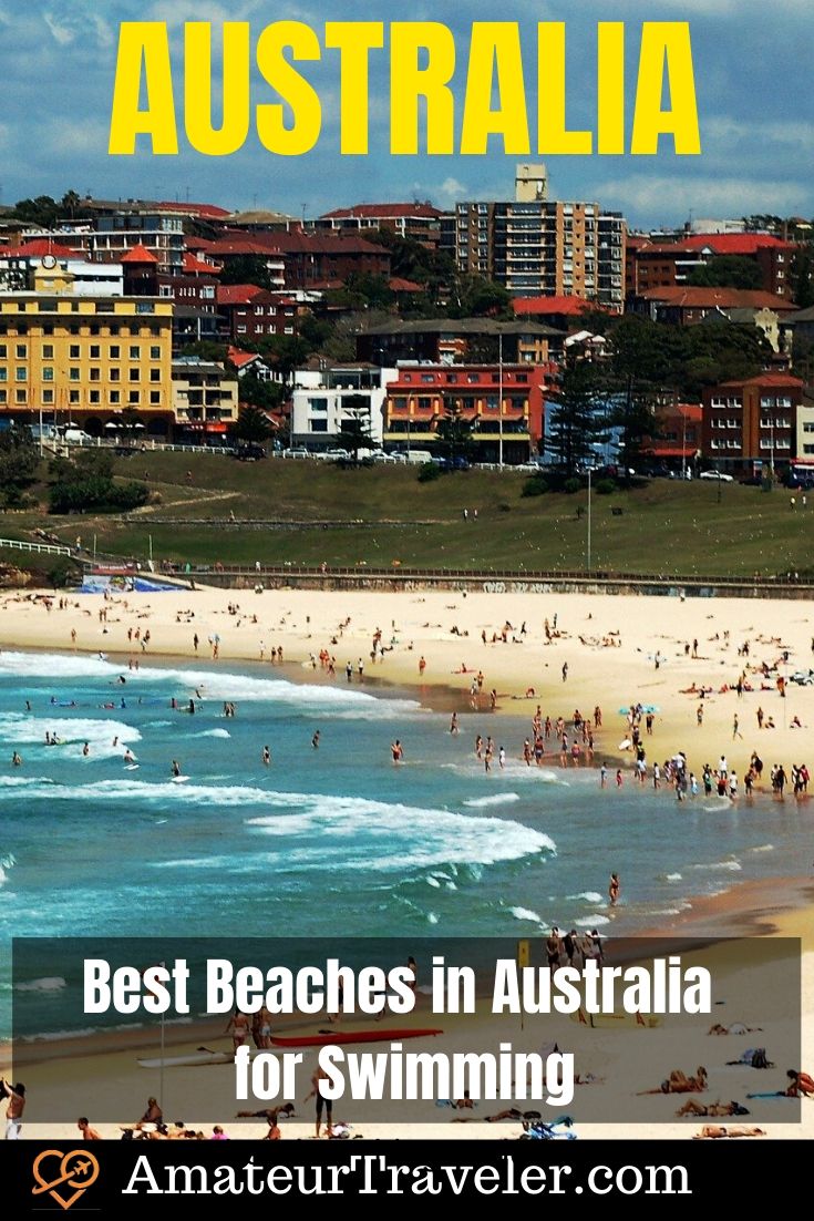 Best Beaches in Australia for Swimming #travel #trip #vacation #australia #beaches #bondi #swimming