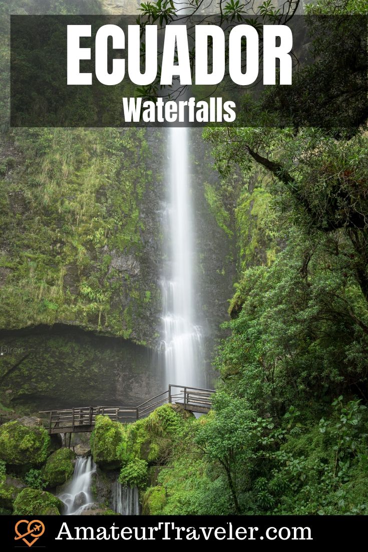 Ecuador Waterfalls | Waterfalls in Ecuador #travel #trip #vacation #south-america #ecuador #aterfalls #nature #adventure