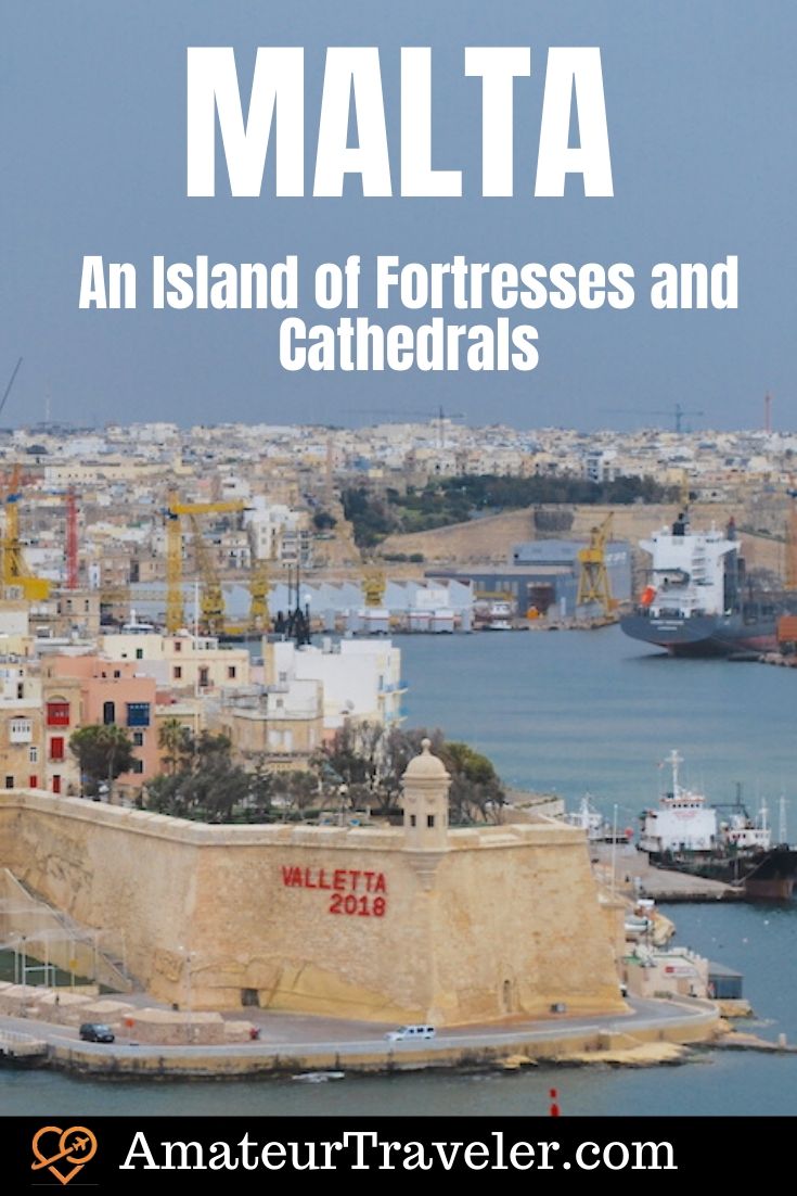 Sightseeing in Malta - An Island of Fortresses and Cathedrals | What to see in Malta | Things to do in Malta #malta #mediterranean #travel #trip #vacation #cities #places #fortresses #things-to-do-in #valletta 
