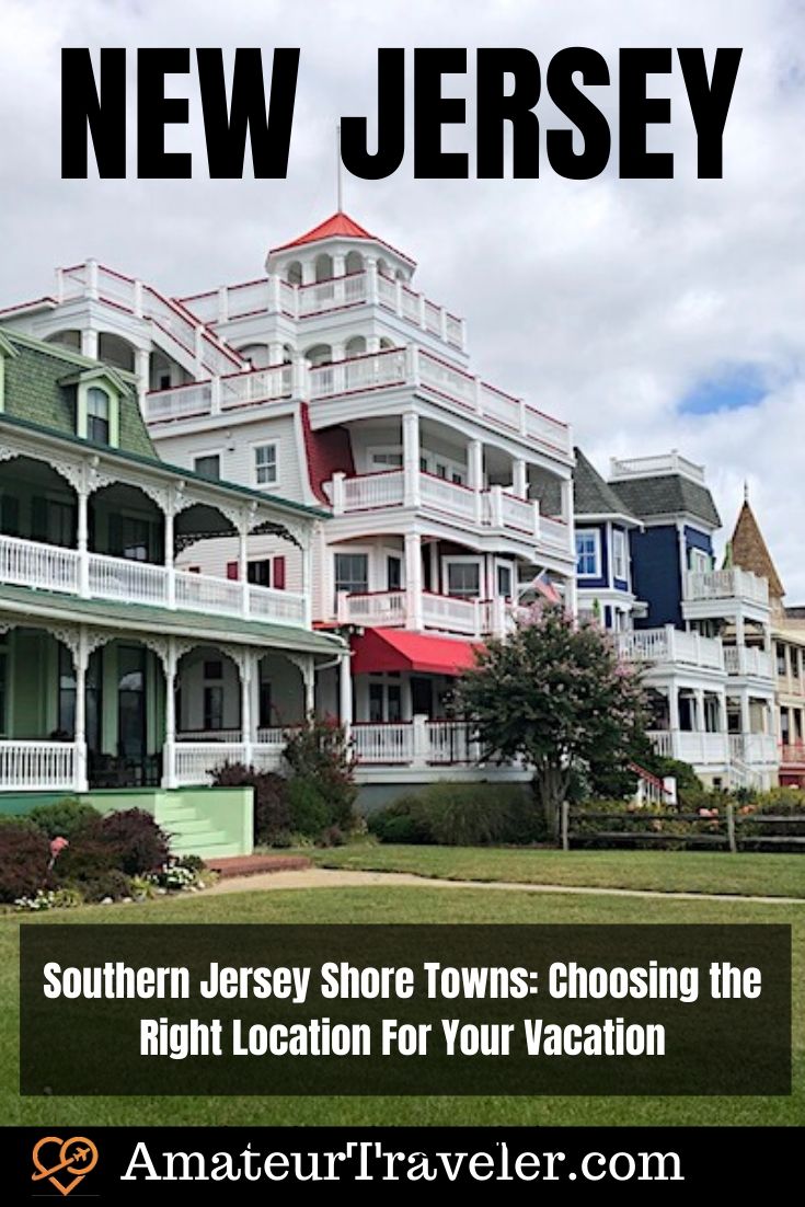 Southern Jersey Shore Towns: Choosing the Right Location For Your Vacation | Where to Stay on the New Jersey Shore #travel #trip #vacation #beach #new-jersey #atlantic-city #boardwalk #casino #hotel