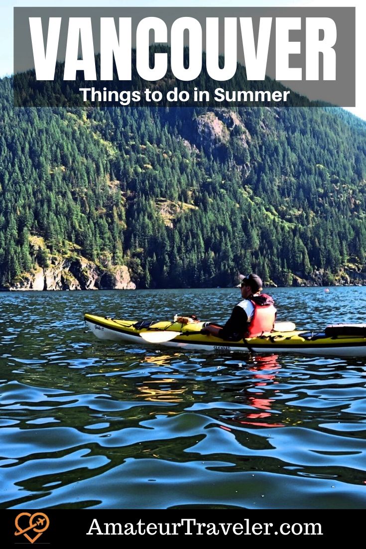 Summer in Vancouver - What to Do Outdoors | Things to do in Vancouver in Summer #canada #british-columbia #travel #trip #vacation #summer #things-to-do-in #vancouver #activities