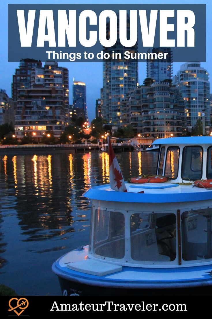 Summer in Vancouver - What to Do Outdoors | Things to do in Vancouver in Summer #canada #british-columbia #travel #trip #vacation #summer #things-to-do-in #vancouver #activities