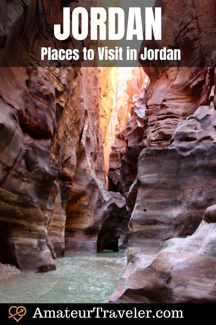 Places to Visit in Jordan - Ancient Cities, Crusader Castles, and Canyoneering | Things to do in Jordan #jordan #middle-east #dead-sea #petra #amman #wadi-rum #wadi-mjib #jerash #travel #trip #vacation