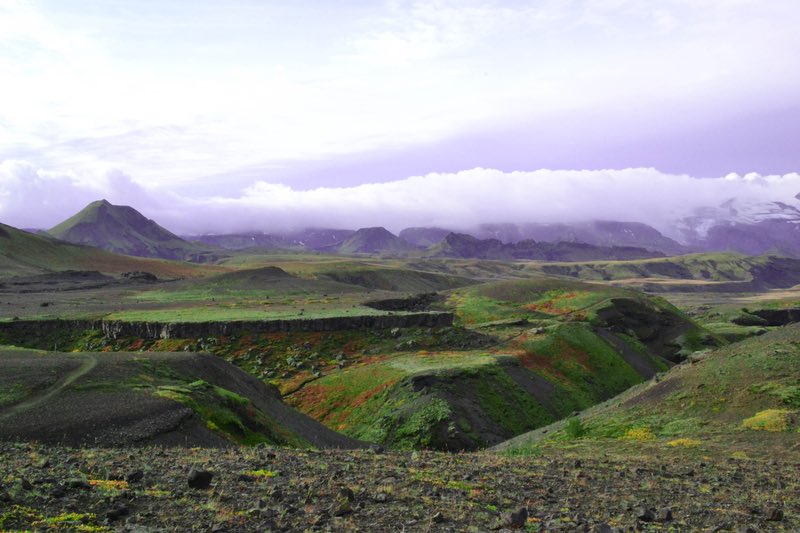 Laugavegur Trail in Iceland