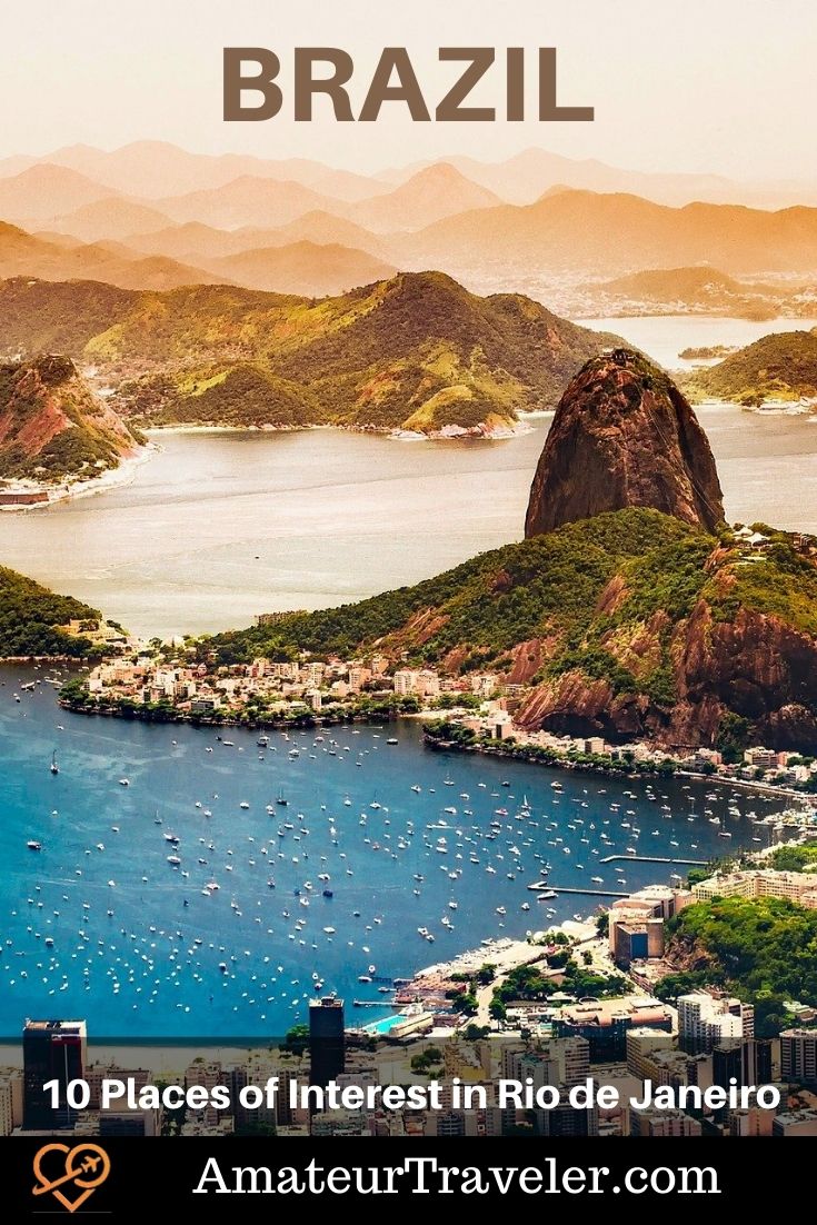 10 Places of Interest in Rio de Janeiro | Things to do in Rio de Janeiro, Brazil #brazil #rio #rio-de-janeiro #travel #trip #vacation 
