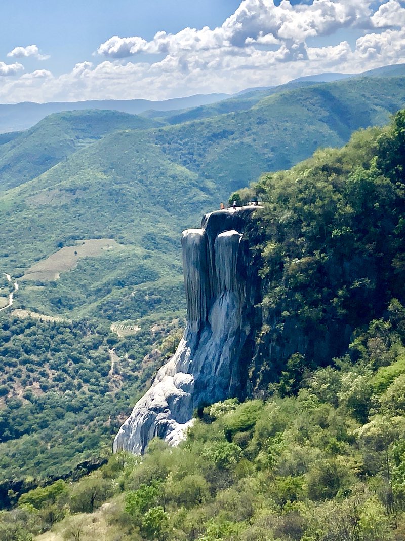 Hierve El Agua Waterfall
