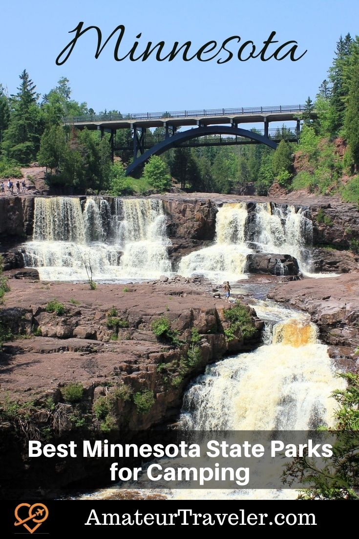 Best Minnesota State Parks for Camping #travel #trip #vacation #Minnesota #parks #camping