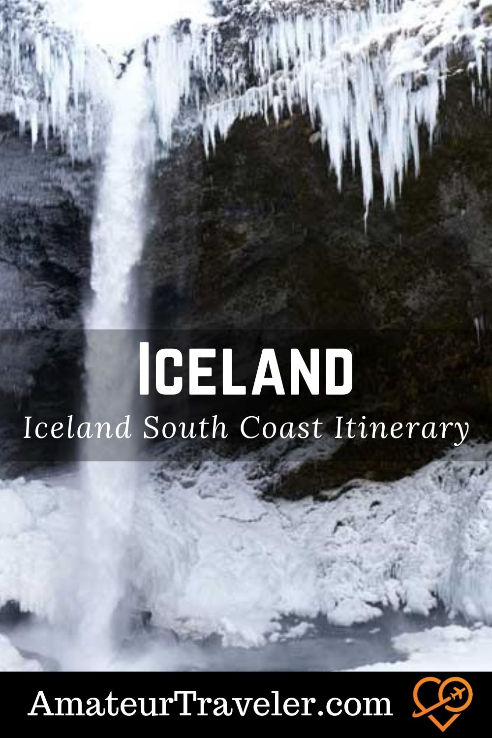 Iceland South Coast Itinerary – The Best Places to Visit #iceland #travel #trip #vacation #waterfalls #glacier #diamond-beach
