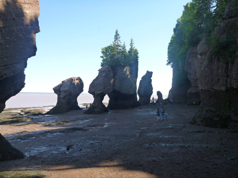 Hopewell Rocks on the Bay of Fundy - New Brunswick