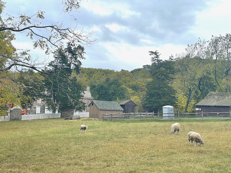The Thompson-Neely Farmstead in the northern section of Pennsylvania’s Washington Crossing Historic Park