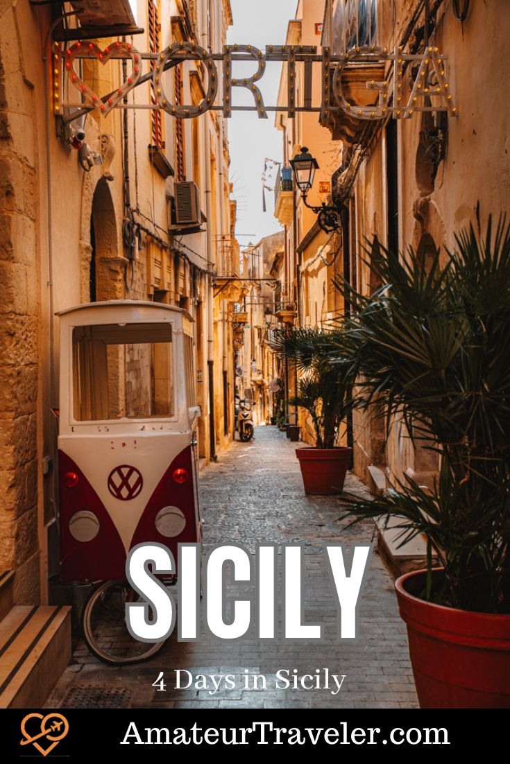 4 Days in Sicily | Things to do in Sicily #italy #europe #siciliy #places #things-to-do-in #travel #vacation #trip #holiday