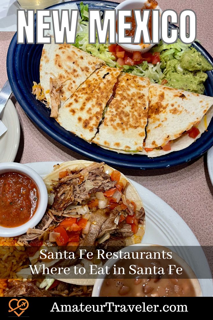 Santa Fe Restaurants: Where to Eat in Santa Fe #travel #santafe #newmexico #food #restaurant #travel #vacation #trip #holiday