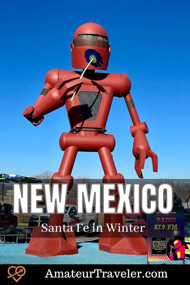 Santa Fe in Winter - What To Do #santafe #newmexico #travel #vacation #trip #holiday #winter #art #history