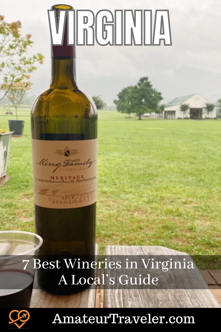 7 Best Wineries in Virginia: A Local’s Guide #virginia #wine #vineyard #wine-tasting #travel #vacation #trip #holiday