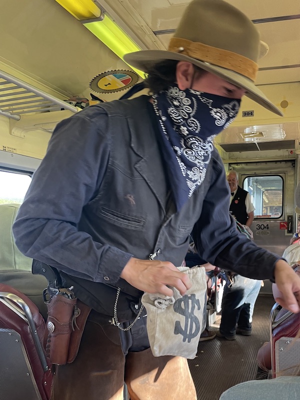 Robbery on Grand Canyon Railway
