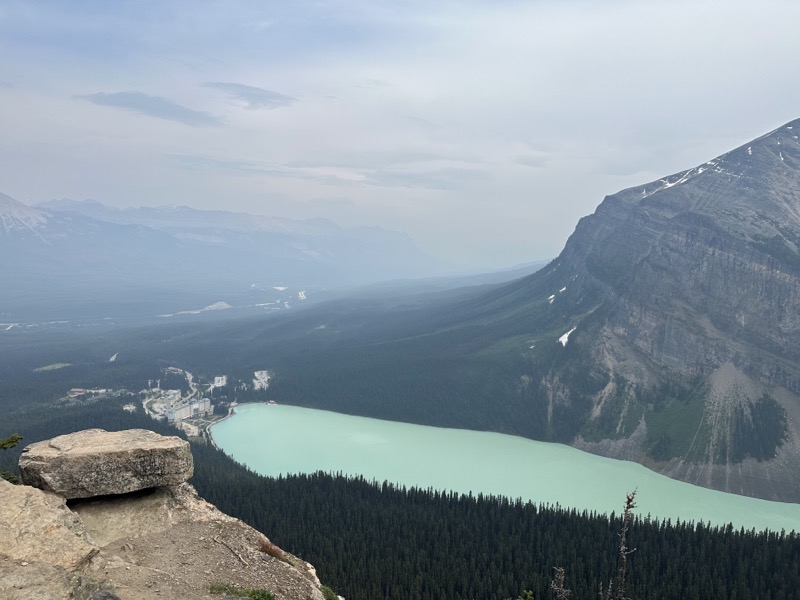 Lake Louise from Beehive Hike