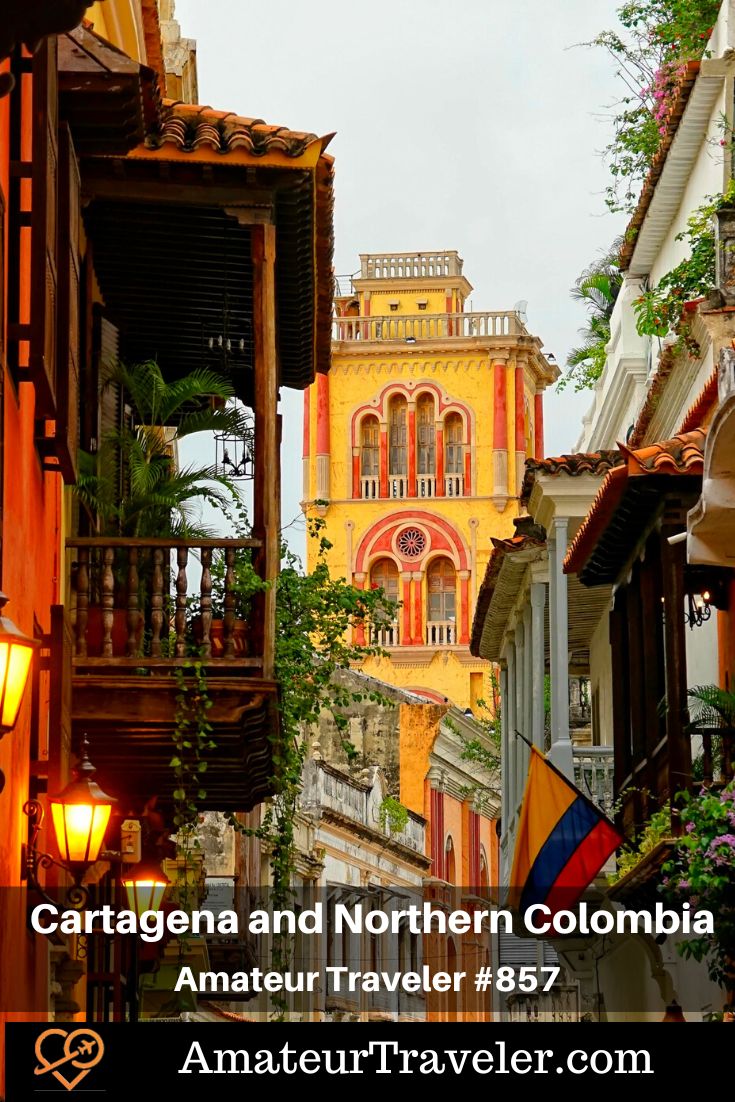 Travel to Cartagena and Northern Colombia (Podcast) including Minca and Tayrona National Park #colombia #tayrana #minca #beaches #places #itinerary #travel #vacation #trip #holiday