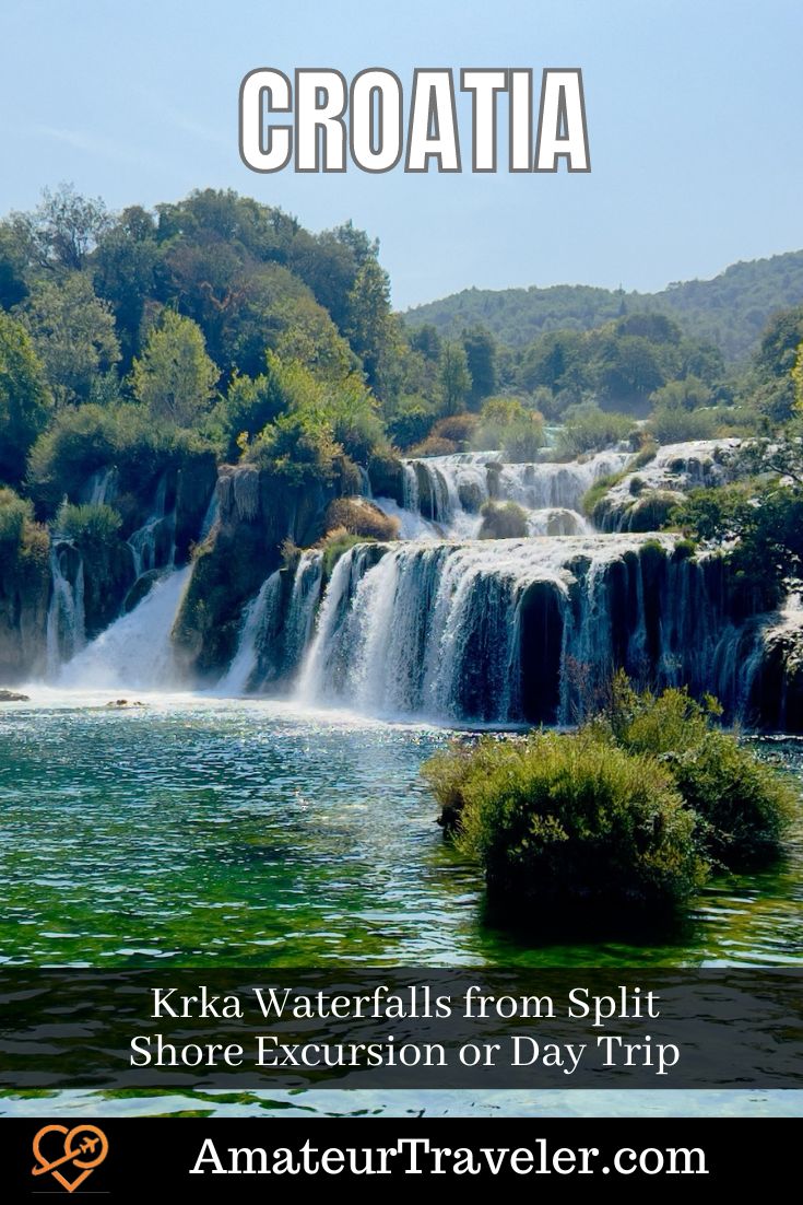 Krka Waterfalls from Split - Shore Excursion or Day Trip #krka #split #croatia #waterfalls #travel #vacation #trip #holiday