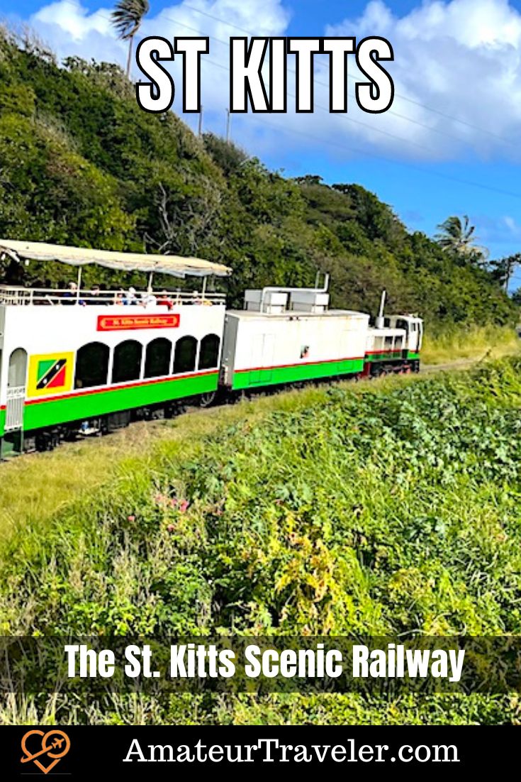 The St. Kitts Scenic Railway is a historic narrow-gauge railway on the island of St. Kitts, originally used for transporting sugar cane. Today, it offers tourists a unique and picturesque way to explore the island's coastal plains, rainforests, and stunning vistas while enjoying informative narrations and cultural performances aboard the train. #train #stkitts #caribbean #travel #vacation #trip #holiday #excursion #cruise