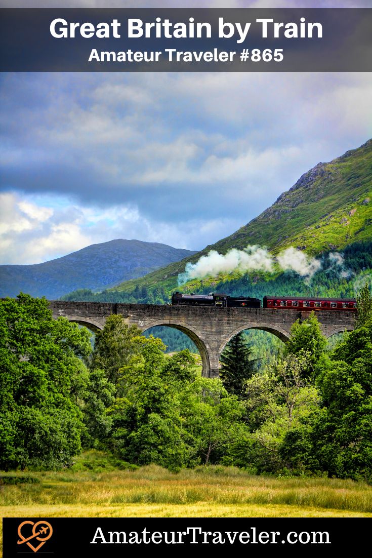UK Two Week Itinerary by Train (Podcast) - A two-week to the UK by train including: London, Bath, Cardiff, Liverpool or the Lake District, Edinburgh, and York #england #uk #scotland #ales #podcast #travel #vacation #trip #holiday