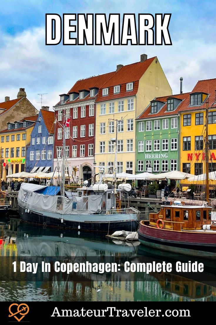 1 Day In Copenhagen: Complete Guide #denmark #copenhagen #itinerary #travel #vacation #trip #holiday