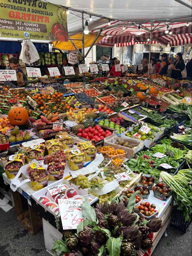Milan Vegetable Stall
