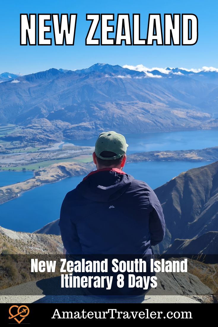 New Zealand South Island Itinerary 8 Days #newzealand #southisland #queenstown #christchurch #itinerary #raodtrip #travel #vacation #trip #holiday
