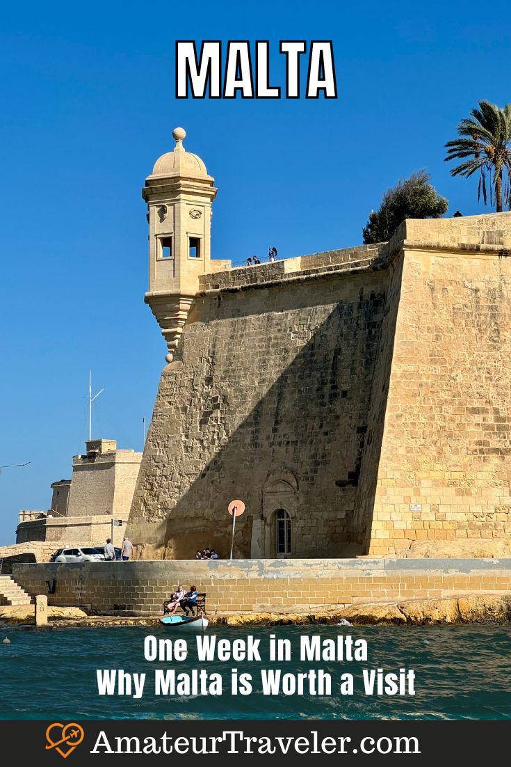 One Week in Malta - Why Malta is Worth a Visit #malta #valletta #travel #vacation #trip #holiday #itinerary