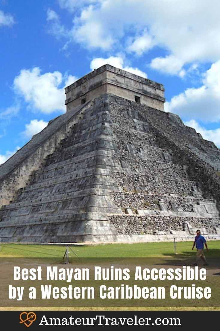 Best Mayan Ruins Accessible by a Western Caribbean Cruise #mayan #mexico #caribbean #cruise #belize #travel #vacation #trip #holiday