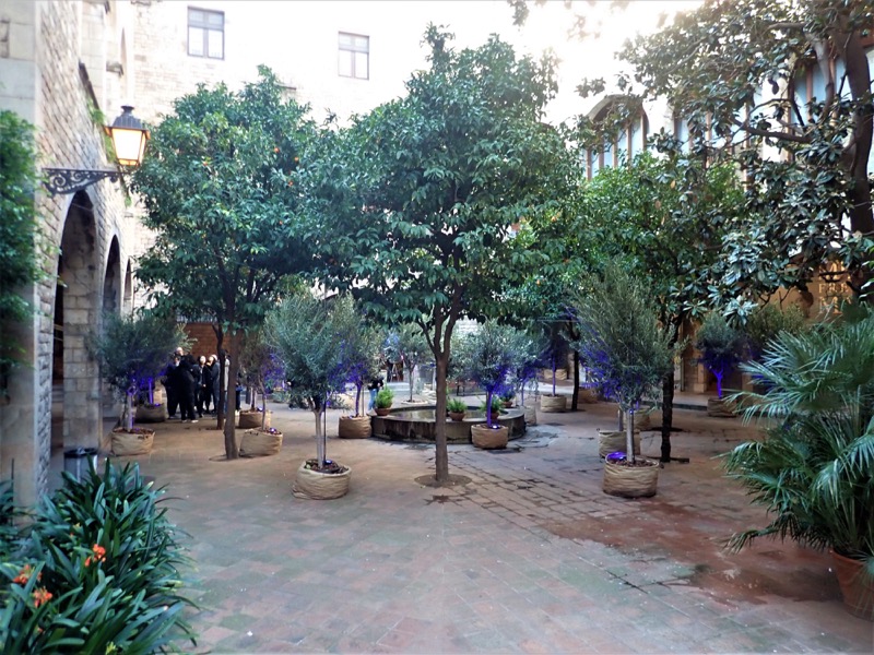 Courtyard of 7. Museu Frederic Marès