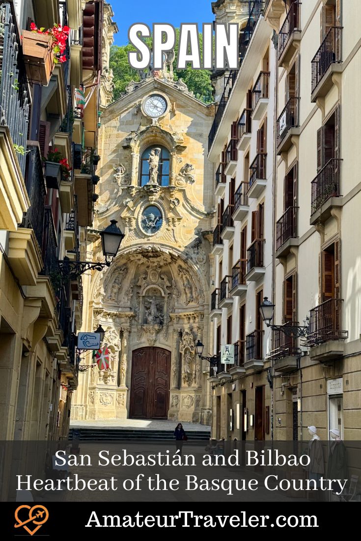 San Sebastián and Bilbao are perfect starting points for exploring the Basque region of Spain's unique blend of natural beauty, rich history, and vibrant culture. #spain #bilbao #sansebastian #basque #travel #vacation #trip #holiday