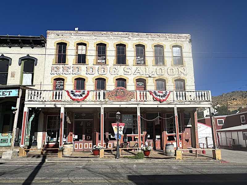 The Red Dog Saloon along the main drag “C Street” in Virginia City, Nevada