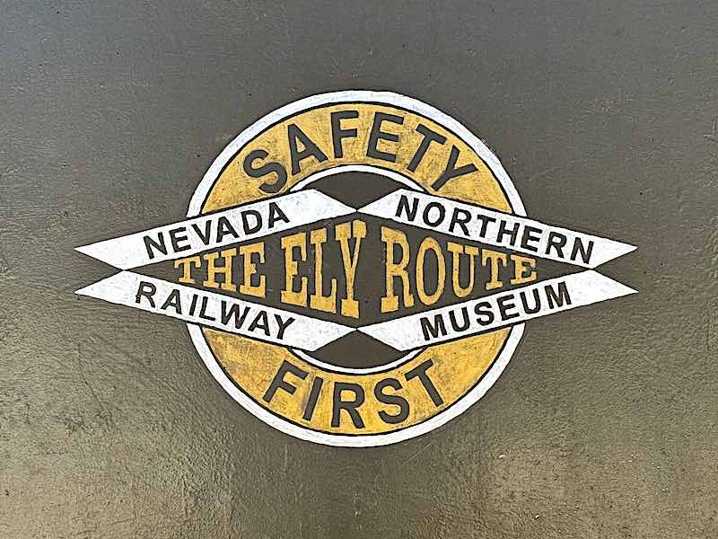 “Safety First”, the motto of the Northern Nevada Railway Museum