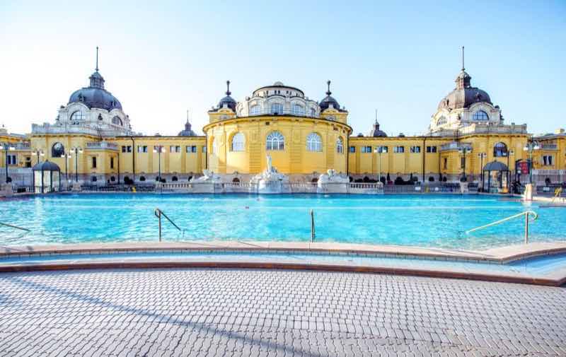 Széchenyi Baths in Budapest