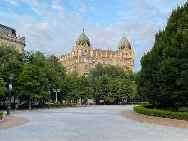 Liberty Square in Budapest