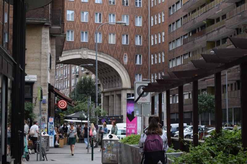 Budapest street scene